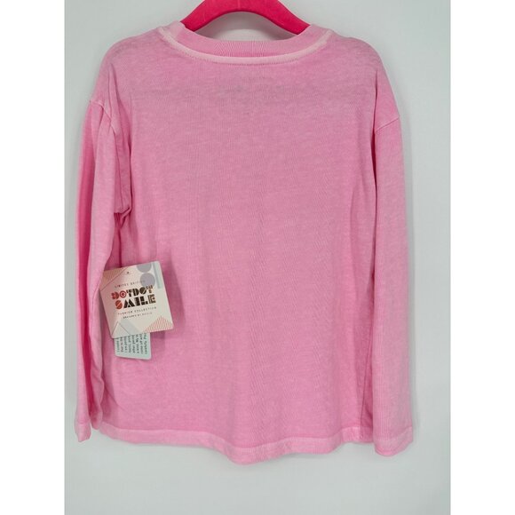 DotDotSmile Girls Pink Long Sleeves Shirt Size 3/4 New With Tags - Picture 2 of 5